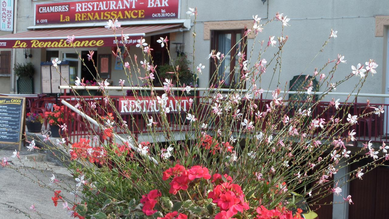 Hotel Restaurant La Renaissance Saint-Cirgues-en-Montagne Zewnętrze zdjęcie